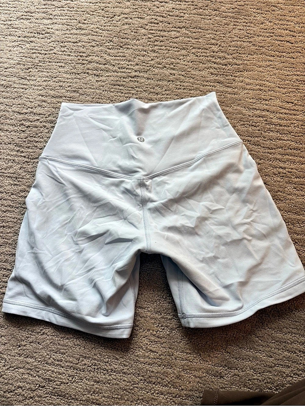 Lululemon Align High-Rise Short 4” Athletic Shorts in Blue